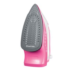 Russell Hobbs 26461-56 strijkijzer Stoomstrijkijzer Keramische zoolplaat 2600 W Roze, Wit