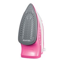 Russell Hobbs 26461-56 strijkijzer Stoomstrijkijzer Keramische zoolplaat 2600 W Roze, Wit - thumbnail