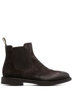 Doucal's bottines chelsea en daim - Marron