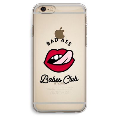 Badass Babes Club: iPhone 6 Plus / 6S Plus Transparant Hoesje