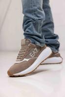 Emporio Armani EA7 X8X186 Sneakers Heren Beige - Maat 45 1/3 - Kleur: Beige | Soccerfanshop