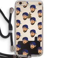 Drake Away: iPhone 6 PLUS / 6S PLUS Transparant Hoesje met koord