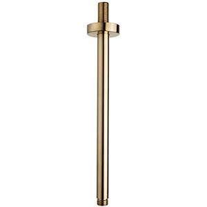 Wiesbaden Caral Douchearm met Plafondbevestiging - 30cm - Geborsteld Messing
