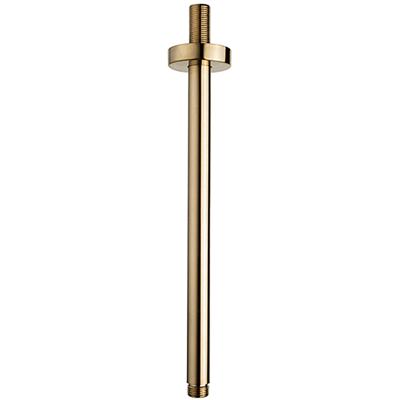 Wiesbaden Caral Douchearm met Plafondbevestiging - 30cm - Geborsteld Messing