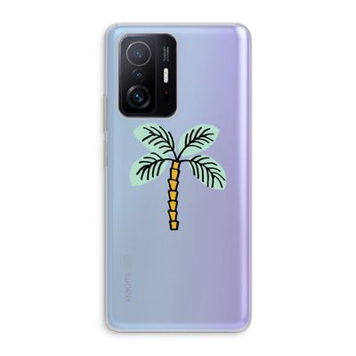 Palmboom: Xiaomi 11T Transparant Hoesje