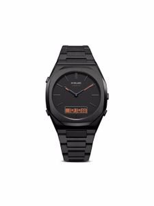 D1 Milano montre Module 1385 40.5 mm - Noir