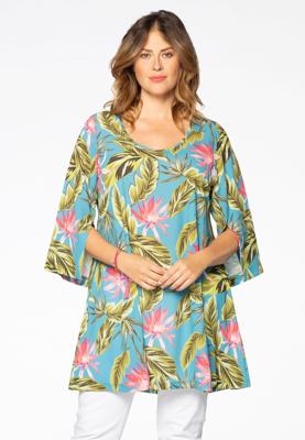 Yoek Tuniek wide bottom HAWAII | Multi | Maat 58/60