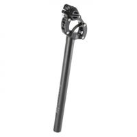 M-Wave zadelpen verend parallelogram 27,2 x 350 mm aluminium zwart