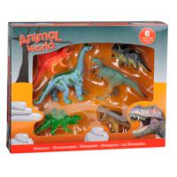 Johntoy Dinosaurussen Giftbox, 6st. - thumbnail