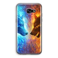 Fire & Ice: Samsung Galaxy A5 (2017) Transparant Hoesje