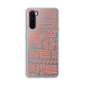 Marrakech Pink: OnePlus Nord Transparant Hoesje