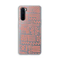 Marrakech Pink: OnePlus Nord Transparant Hoesje