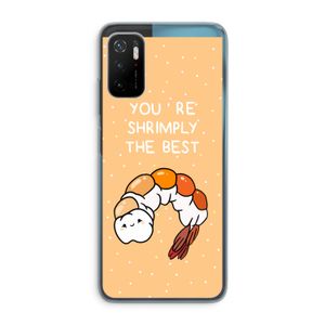 You're Shrimply The Best: Xiaomi Poco M3 Pro 5G Transparant Hoesje