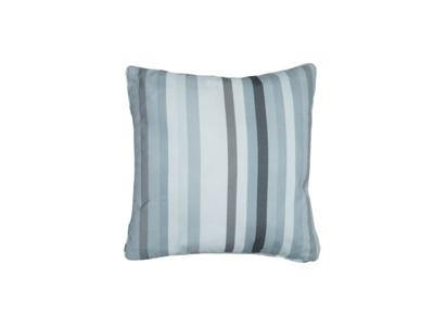 Sierkussen met paspel ca. 50x50 cm Righe grey Madison - Madison