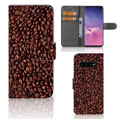 Samsung Galaxy S10 | Book Cover | Koffiebonen