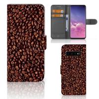 Samsung Galaxy S10 | Book Cover | Koffiebonen