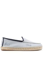 Maison Margiela espadrilles à broderies - Bleu - thumbnail