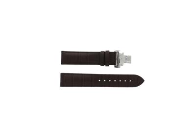 Horlogeband Tissot T361.461 PRC-200 / T600013367 Croco leder Bruin 19mm