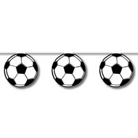 Voetbal feest thema slinger 5 meter - thumbnail