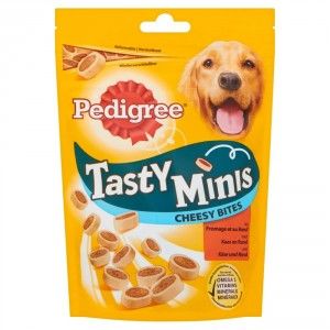 Pedigree Tasty Minis Cheesy Bites Kaas & Rund 6 x 140 g