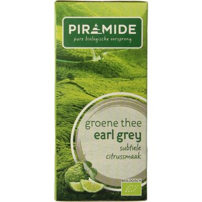 Piramide Groene thee & earl grey eko bio Piramide Groene thee & earl grey eko bio