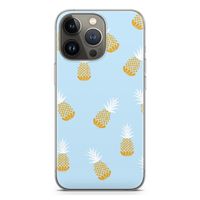 Ananasjes: iPhone 13 Pro Transparant Hoesje