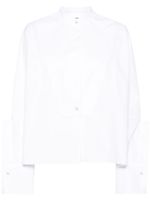 Jil Sander chemise crop en popeline - Blanc - thumbnail