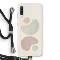 Geo #10: Samsung Galaxy A70 Transparant Hoesje met koord