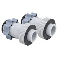 VidaXL Zwembadslangadapters 2 st type b - thumbnail