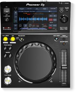 Pioneer XDJ-700 DJ-controller Digital Vinyl System (DVS)-scratcher Zwart