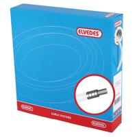 Elvedes rem buitenkabel met voering ø5,0mm / 30 meter wit (in een doos)