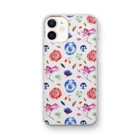 Bloemetjes: iPhone 12 mini Transparant Hoesje