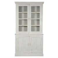 Display Standaard Home ESPRIT Wit Mangohout 122 x 43 x 230 cm