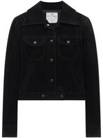 Courrèges veste-chemise à manches longues - Noir - thumbnail