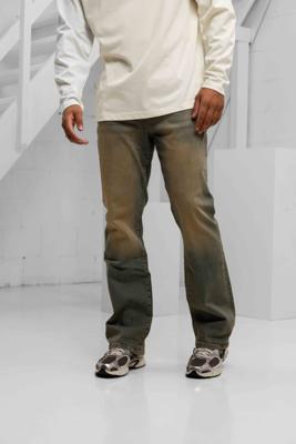 Croyez Sand Washed Straight Jeans Heren Lichtblauw - Maat 32 - Kleur: Lichtblauw | Soccerfanshop
