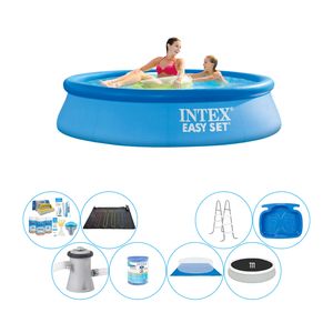 Intex Easy Set Rond 244x61 cm - Deluxe Zwembad Pakket