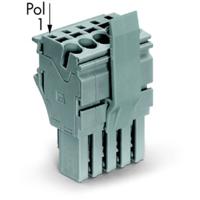 WAGO 2022-103/123-000 Connector, female Grijs 100 stuk(s)