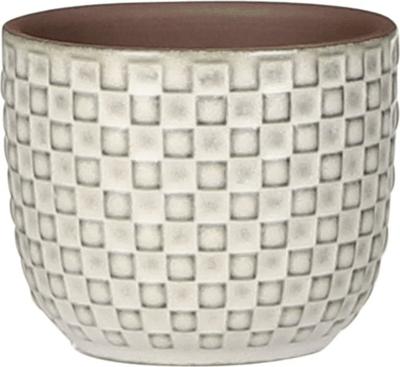 Daan pot rond wit h6,5d7,5 - Mica decorations