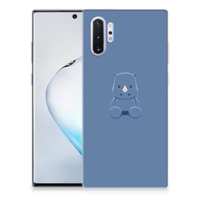 Samsung Galaxy Note 10 Plus Telefoonhoesje met Naam Baby Rhino Samsung Galaxy Note 10 Plus Telefoonhoesje met Naam Baby Rhino