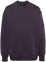 Y-3 Katoenen sweater met logo-applicatie - Paars - thumbnail