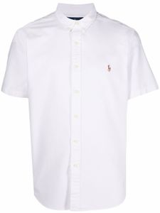 Polo Ralph Lauren chemise brodée à manches courtes - Blanc