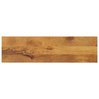 Tafelblad rechthoekig 120x40x2,5 cm massief mangohout