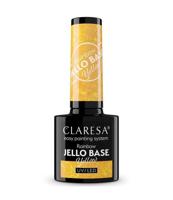 Claresa rainbow jello base coat yellow 5ml