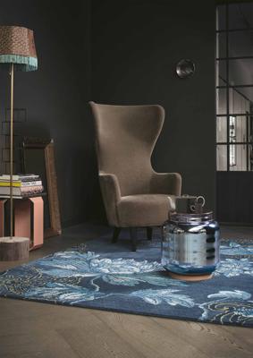 Wedgwood - Fabled Floral Navy 37508 - 250x350 cm Vloerkleed