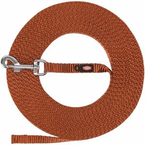 TRIXIE HONDENRIEM SLEEPLIJN EXTRA LICHT ROEST BRUIN XS/S 5 MTR X 1 CM