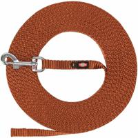 TRIXIE HONDENRIEM SLEEPLIJN EXTRA LICHT ROEST BRUIN XS/S 10 MTR X 1 CM