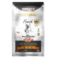 BIOFEED Euphoria Fresh Adult Pork and goose XS/S - droog hondenvoer - 500g