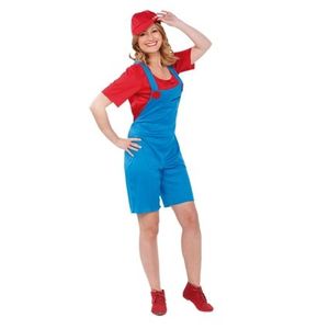 Super mario vrouw kostuum