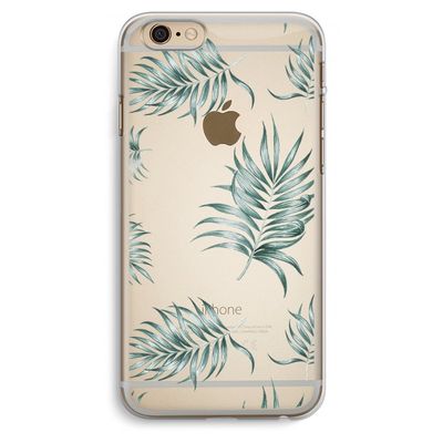 Simple leaves: iPhone 6 Plus / 6S Plus Transparant Hoesje