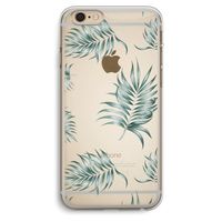 Simple leaves: iPhone 6 Plus / 6S Plus Transparant Hoesje